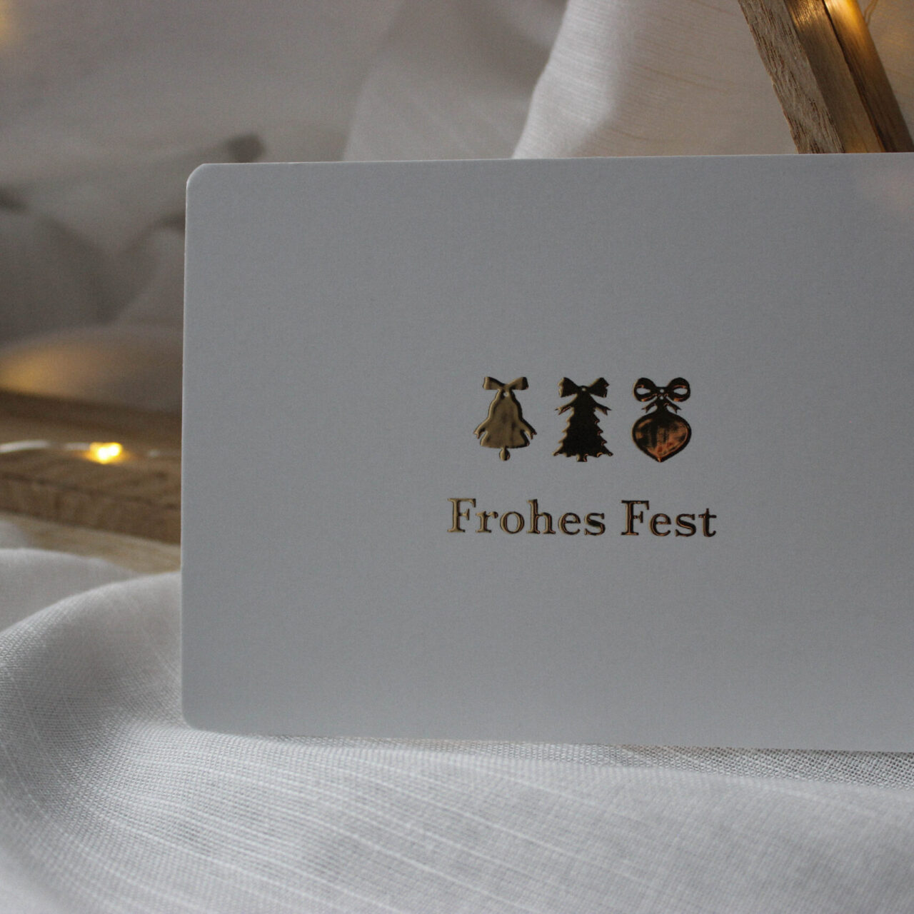 Titelbild Postkarte "Frohes Fest"